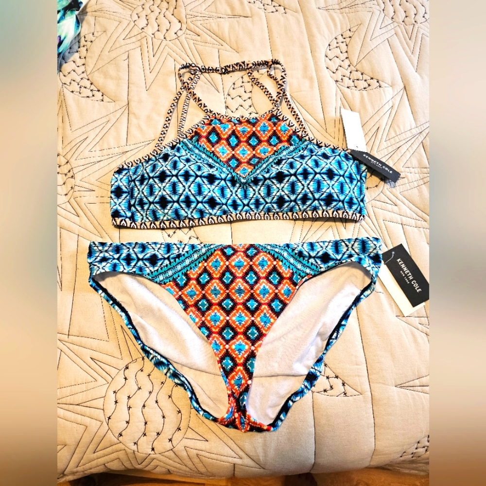 Kenneth Cole Bikini & Matching Bottoms